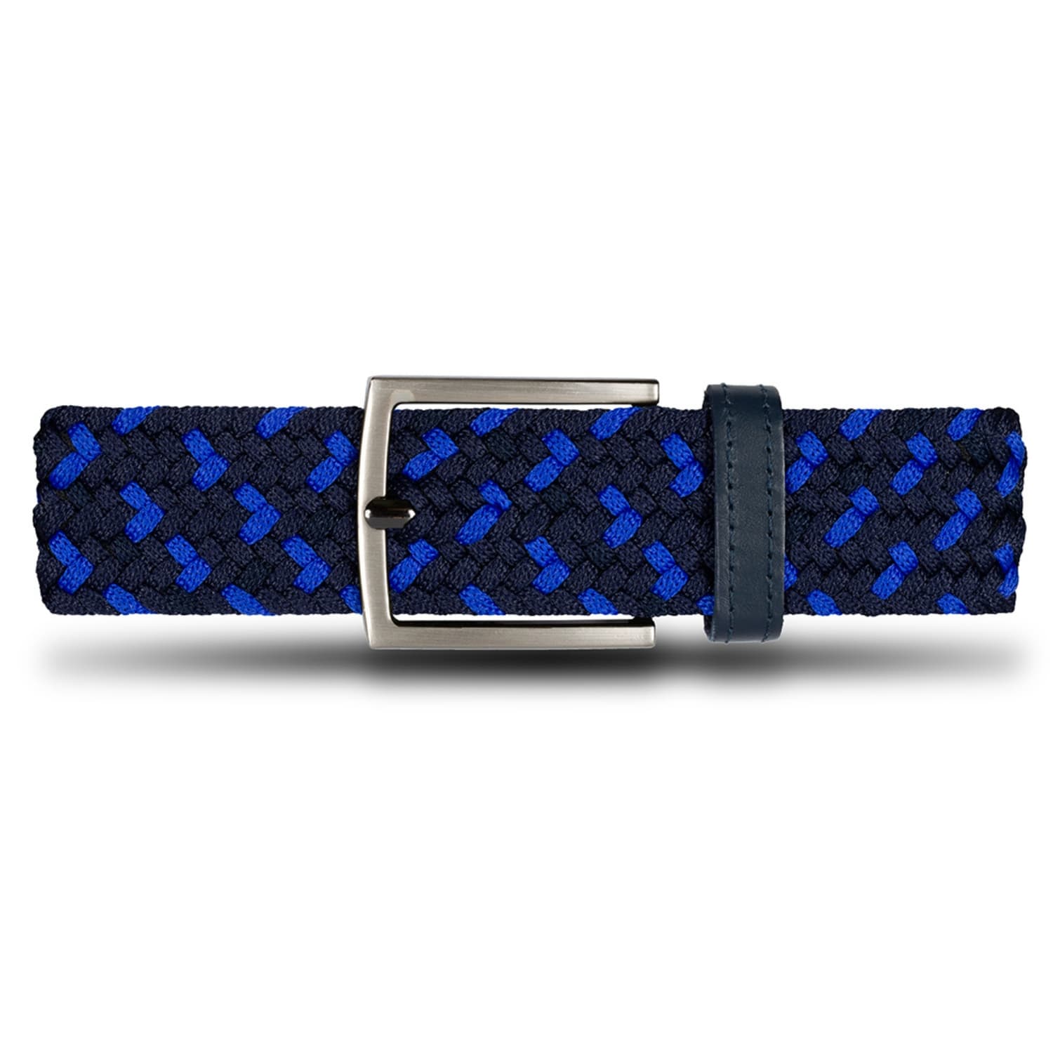 Cinturón Trenzado Hombre OS18 - Azul Royal Deep | Origeness